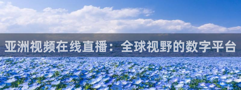 nba直播919：亚洲视频在线直播：全球视野的数字平台